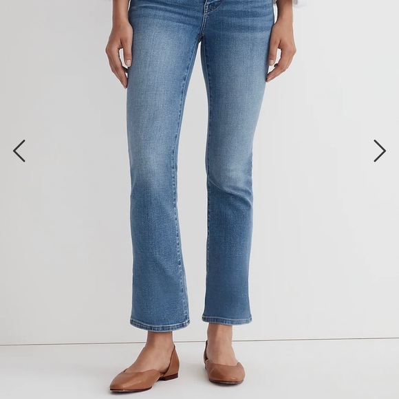 Madewell Kick Out Crop Jean Mather Wash 30 T - Picture 2 of 8